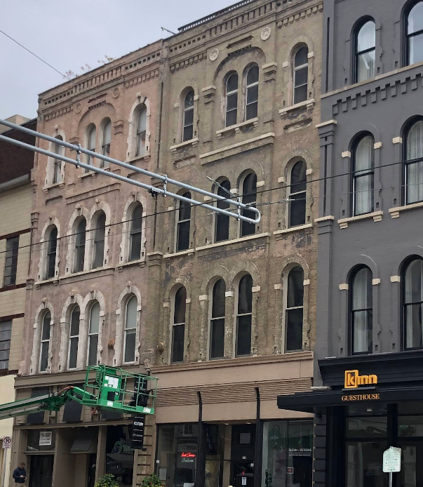 exterior painting commercial building