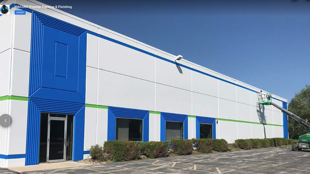 Commercial painting services minimizing downtime for businesses in Milwaukee.