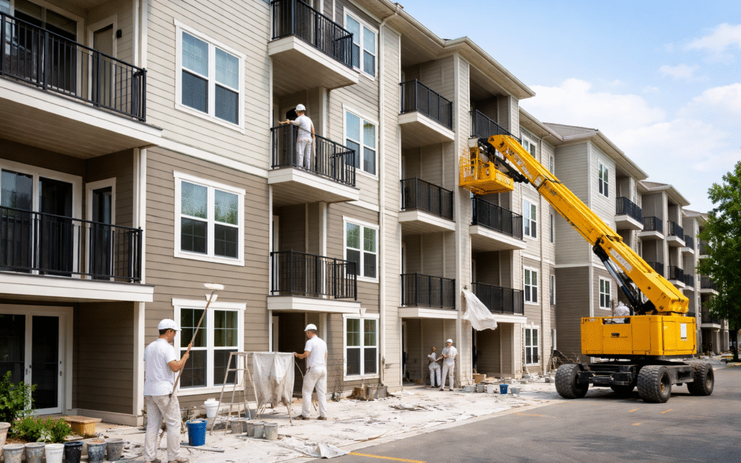 Choosing the Right Contractor for Large Apartment Painting Projects
