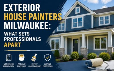 The Art of the Perfect Finish: What Sets Professional Exterior Painters in Milwaukee Apart